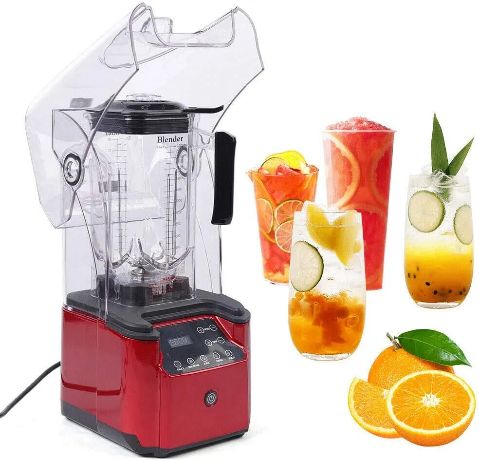 Mixeur, de bar, smoothie, haute performance, isolation acoustique, insonorisé pour glace, broyeur, centrifugeuse professionnelle