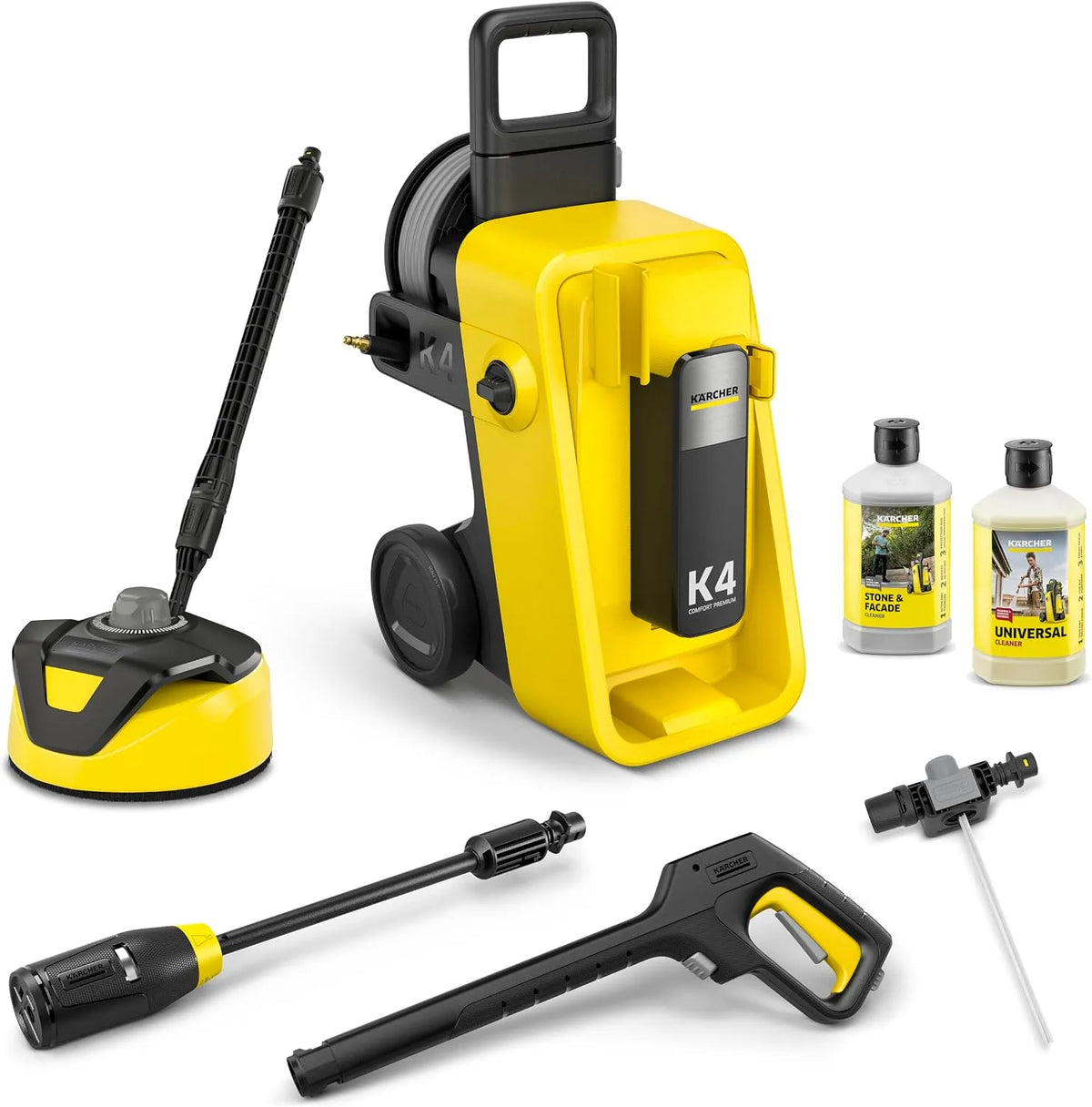 Kärcher nettoyeur haute pression, K 4 Comfort Home, Surface: 30 m², Enrouleur de Tuyau, Max. 130 Bar, Débit: 420 l/h