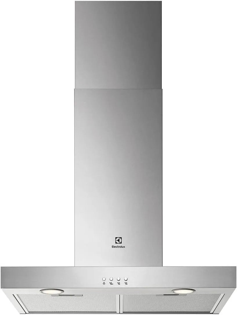 Electrolux hotte aspirante LFT416X, Hotte decorative murale, largeur 60 cm, en m3/h, 600, 51, 68, Box, Débit d'air maximum