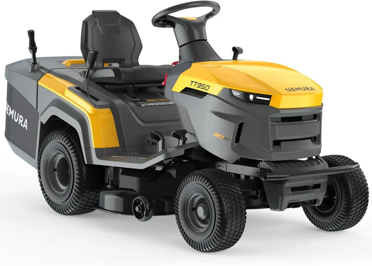 Tondeuse Nemura Tracteur, Autoportée 547cc, Coupe 95 cm, Jardin Grande Surface Jusqu'à 15 000 m², Transmission Hydrostatique, Éjection Arrière