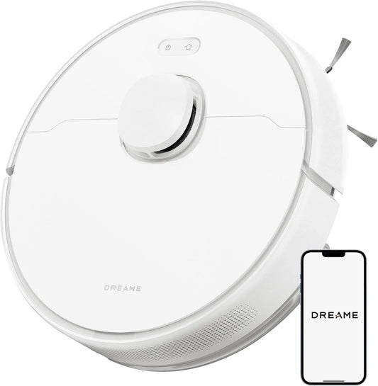 Dreame aspirateur, Robot 6000PA, Plusieurs Cartes, Tapis, contrôle, D9 Max Gen 2 Robot avec serpillière, Navigation LDS, Convient pour Sol