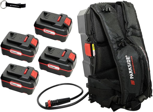 Parkside HEADNMORE Performance Sac à dos sans fil 20 V PPRA 20 V/40
