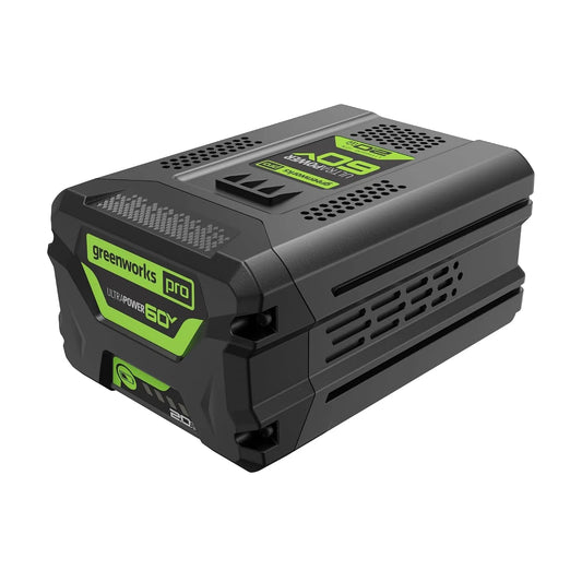 Greenworks four, Batterie 60 V 2,0 Ah haute intensité, HC, Fournit une alimentation sans décoloration pour une performance maximale