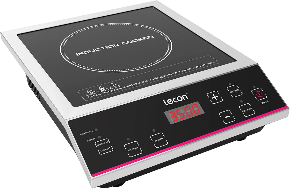Plaque de cuisson, Capacité de charge 50kg, minuterie intégrée à induction, contrôle de la température, Puissance de 3500W, de cuisson à induction
