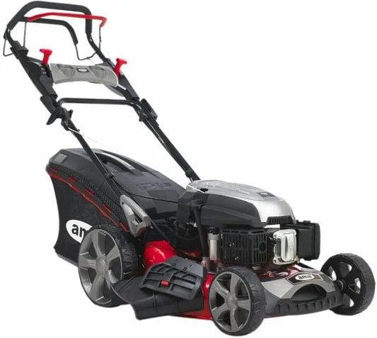 Tondeuse 13214 Rasaba, Gazon Thermique à Coupe Amie Semi-circulaire pour Prise Électrique Coupe 51 cm 173CC